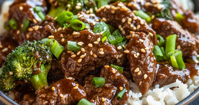 Crock Pot Beef and Broccoli