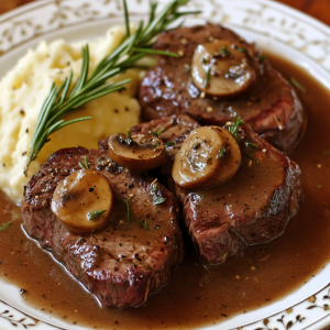 Juicy Venison Backstraps with Savory Gravy