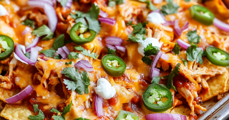 BBQ Chicken Nachos