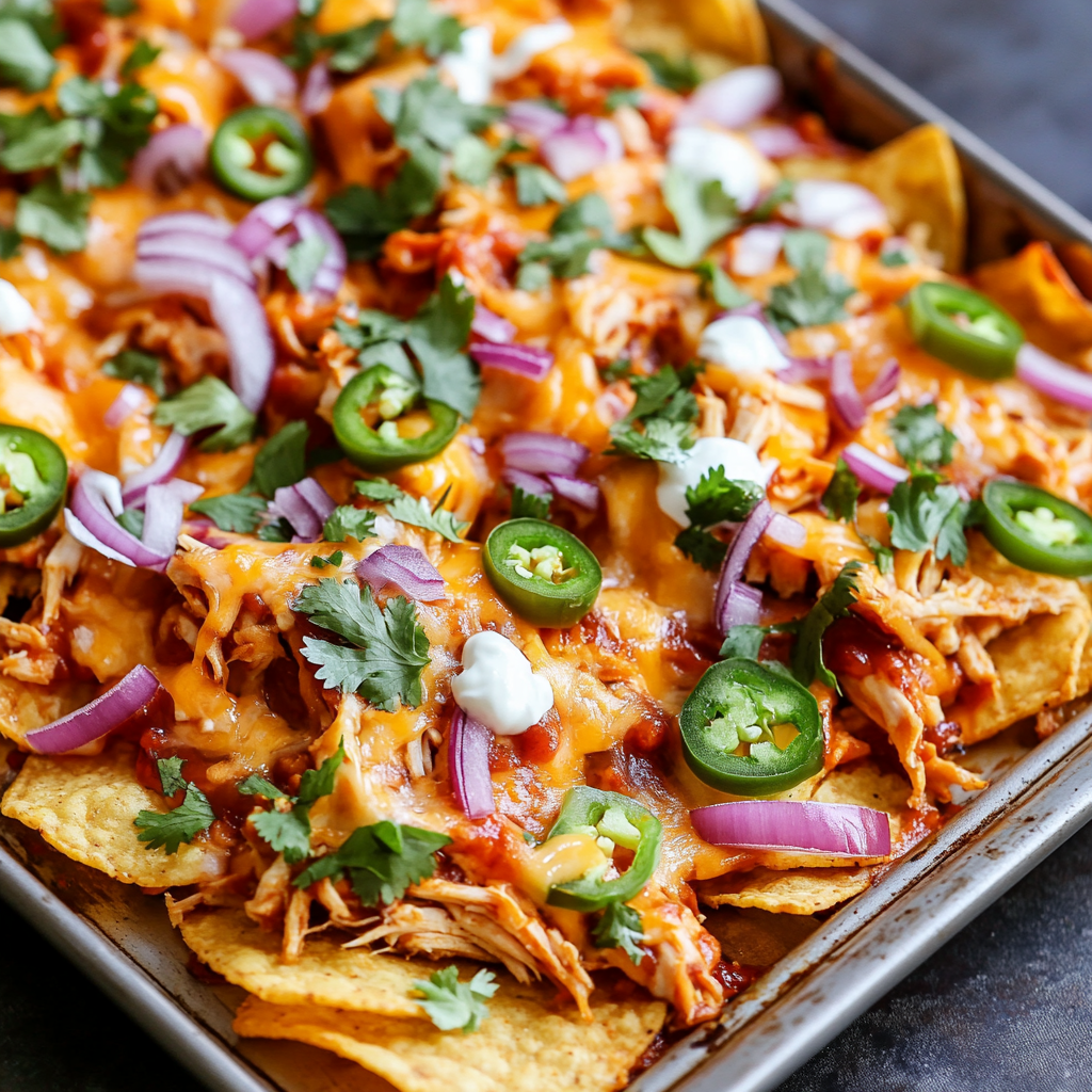 BBQ Chicken Nachos