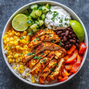 Chicken Fajita bowl
