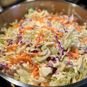 Creamy Coleslaw Image Grants Gourmet Guide