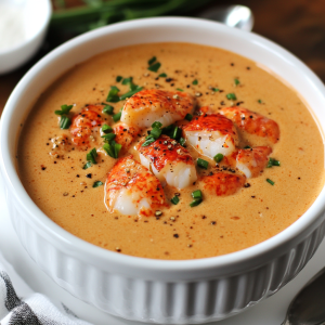 Creamy lobster bisque grants gourmet guide