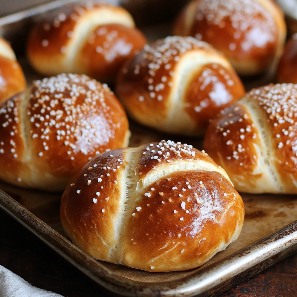 Pretzel Sub Buns